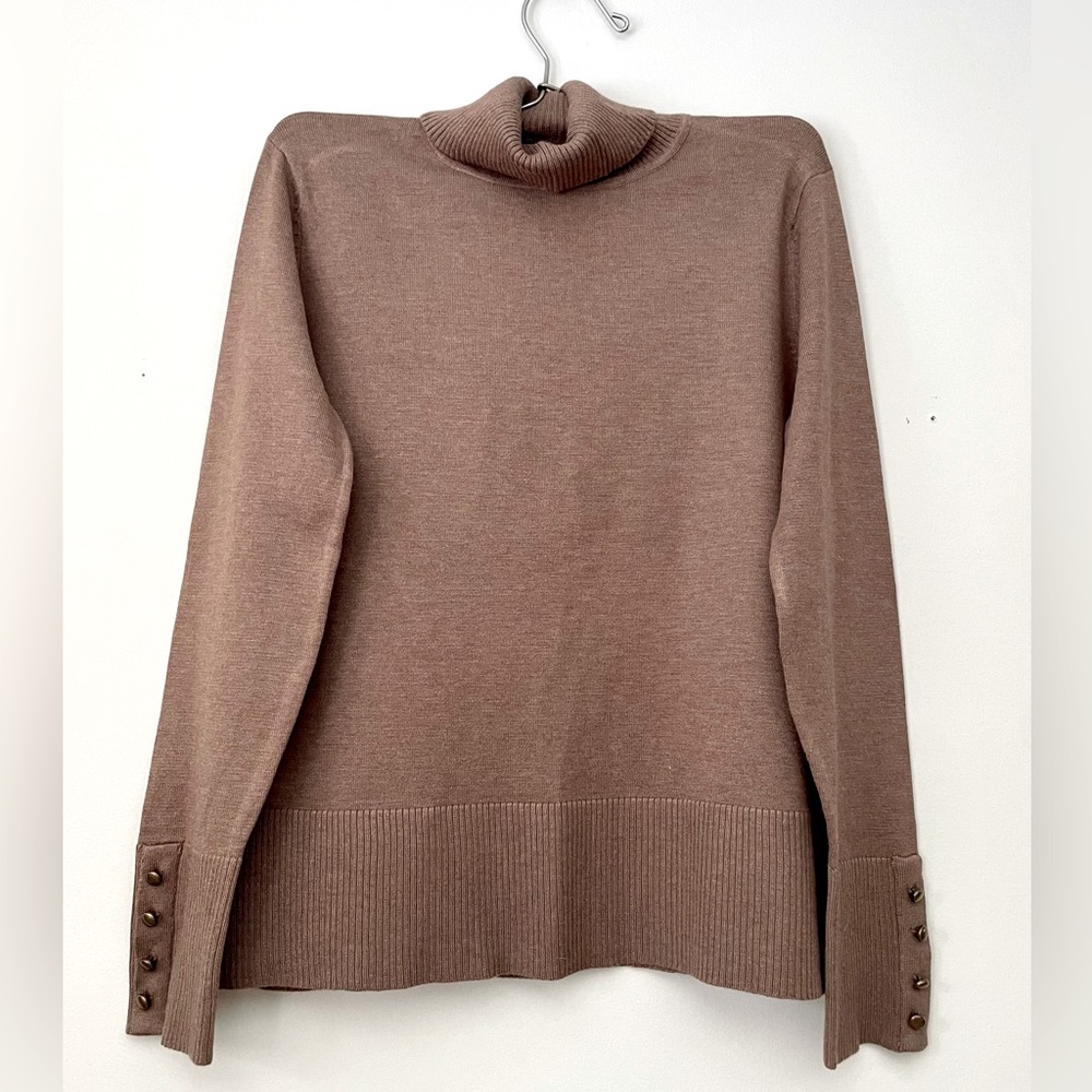 Investments Petites Fitted Turtleneck Sweater